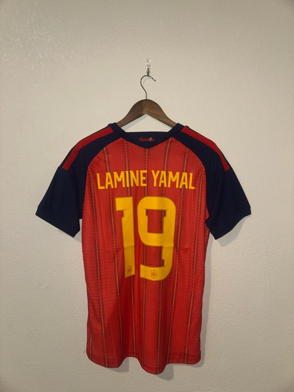 Spain 2026 Soccer World Cup Jersey - Lamine Yamal - Player Version
